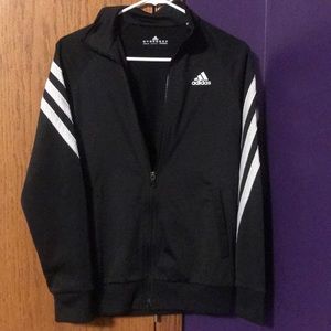 black adidas jacket